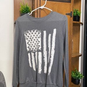 SHEIN Gray Sweatshirt